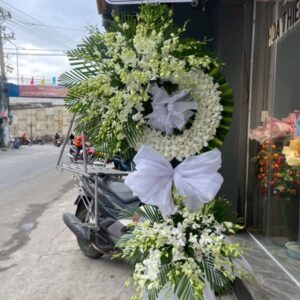 kệ hoa tang lễ tinh khiết – white sympathy