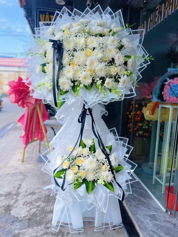 kệ hoa chia buồn cao cấp – pure memory