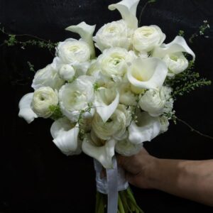 bó hoa cưới calla lily – elegant bride