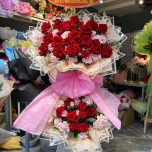 kệ hoa khai trương Đại cát – ruby celebration