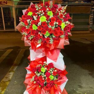 kệ hoa khai trương hồng phát – scarlet success