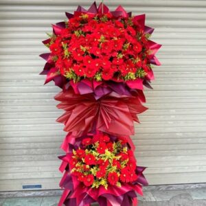 kệ hoa khai trương Đại phát – ruby prosperity