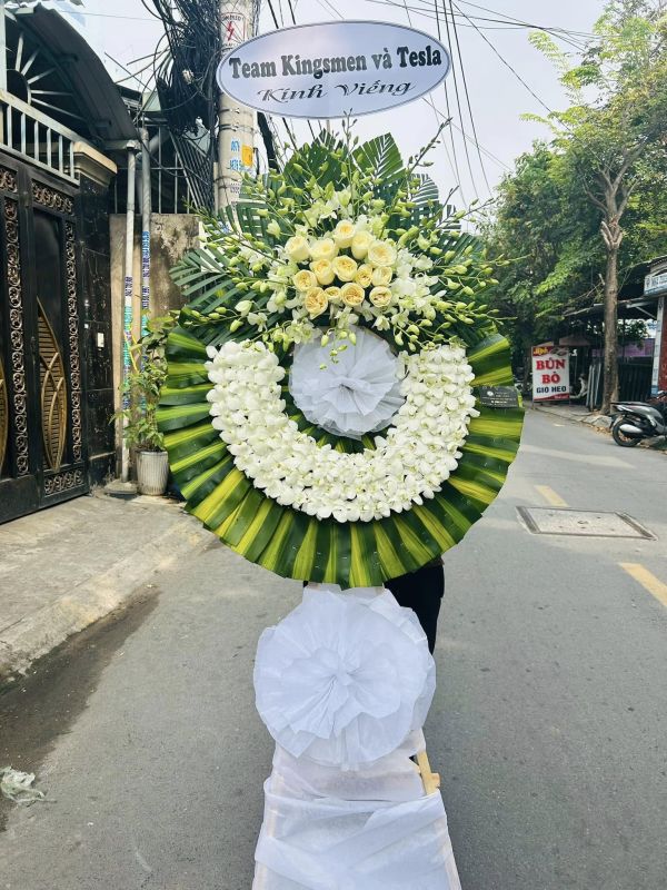 hoa chia buồn