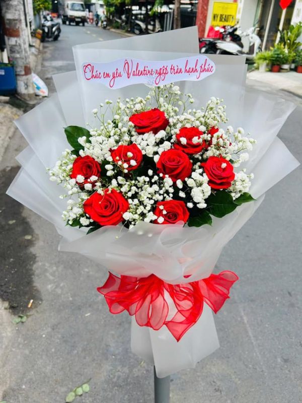 Bó hoa chúc mừng ngày 20/10 tặng người yêu