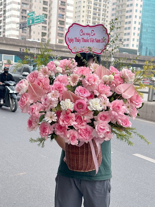 hoa chúc mừng ngày 20/10