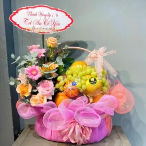 giỏ hoa trái cây