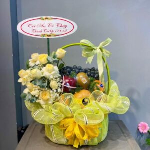 giỏ hoa trái cây