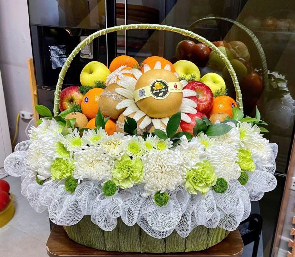 Giỏ hoa trái cây