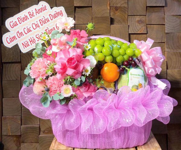 Giỏ hoa trái cây
