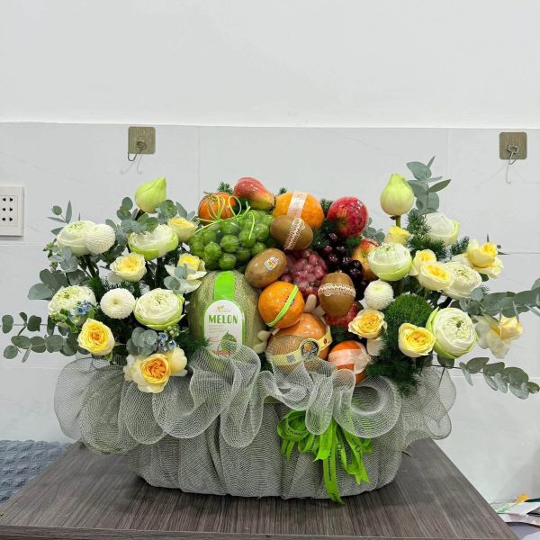 Giỏ hoa trái cây