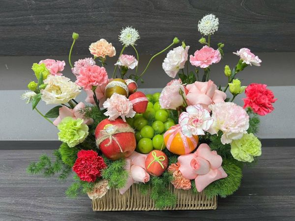 phan-bo-ngan-sach-cho-gio-hoa-trai-cay-3 Giỏ hoa trái cây